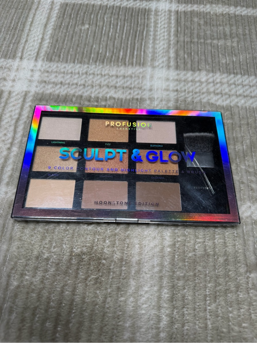 Profusion Cosmetics Sculpt & Glow Palette - beige, tan, brown, cream